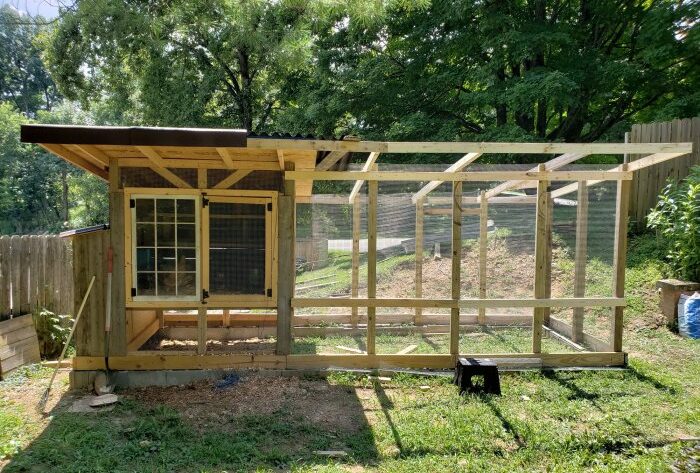 Chicken coop run sussex sale chickens extra double large doors house ideas walk wood build rabbit construction hutch extension addition